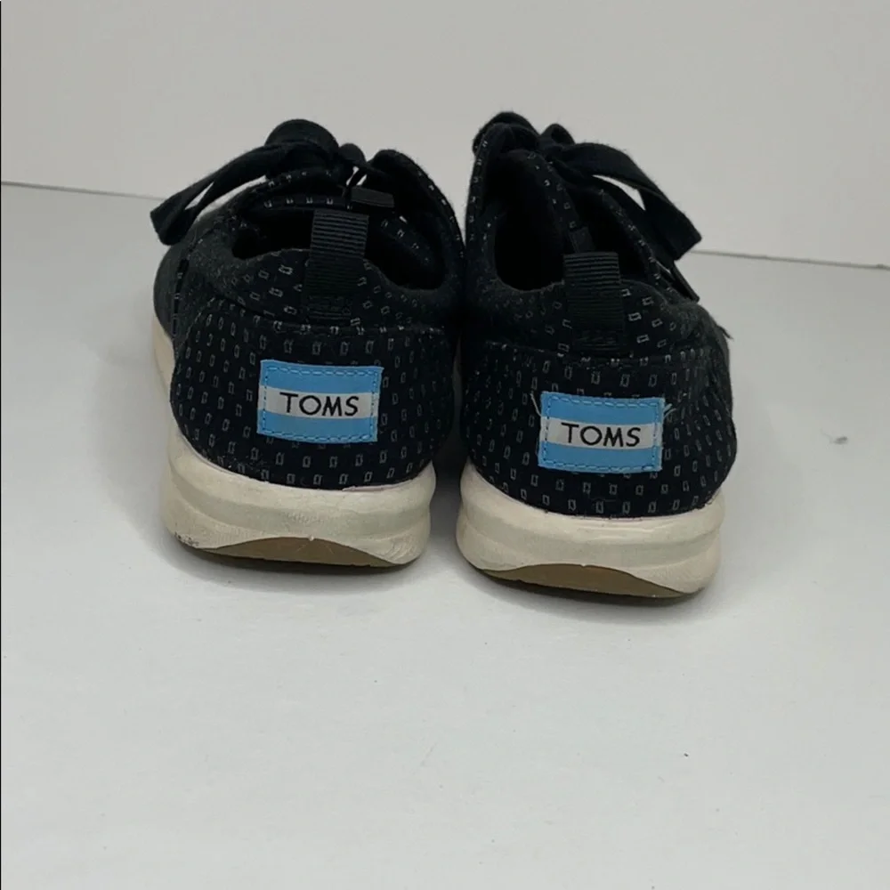 TOMS Women's Del Rey Sneakers black sz‎ 8